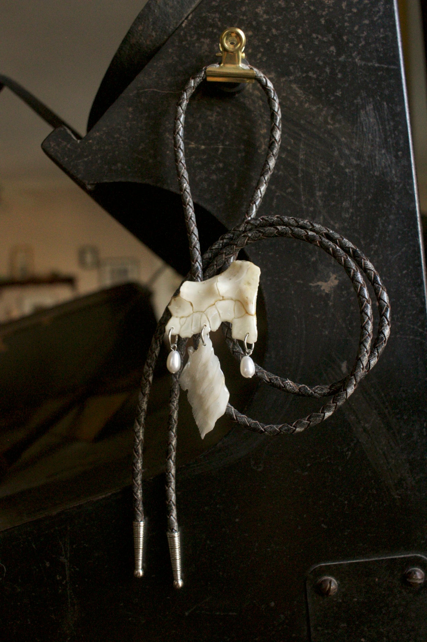 Atractosteus spatula Bolero Tie