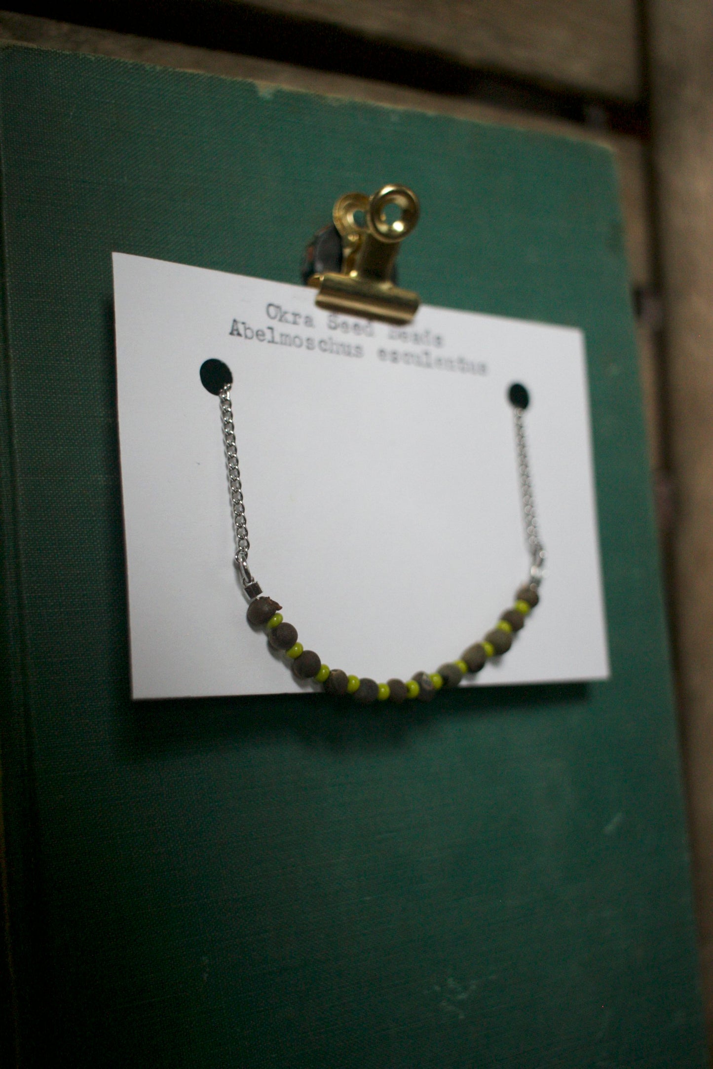 Abelmoschus esculentus Necklace