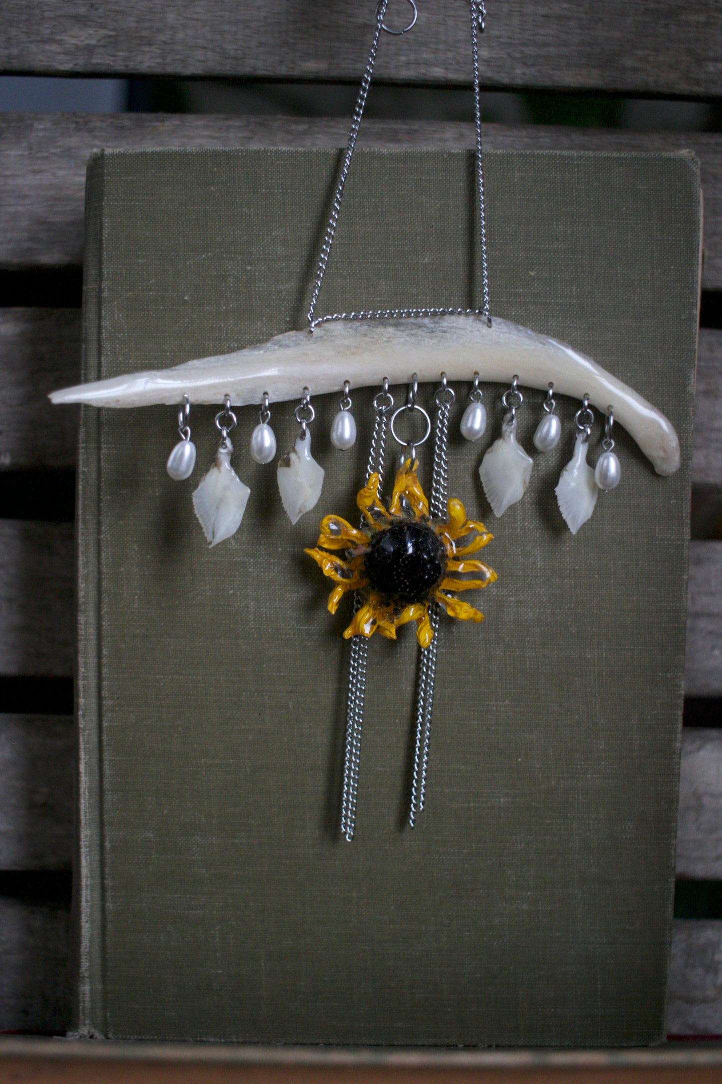 Atractosteus x Helianthus Necklace