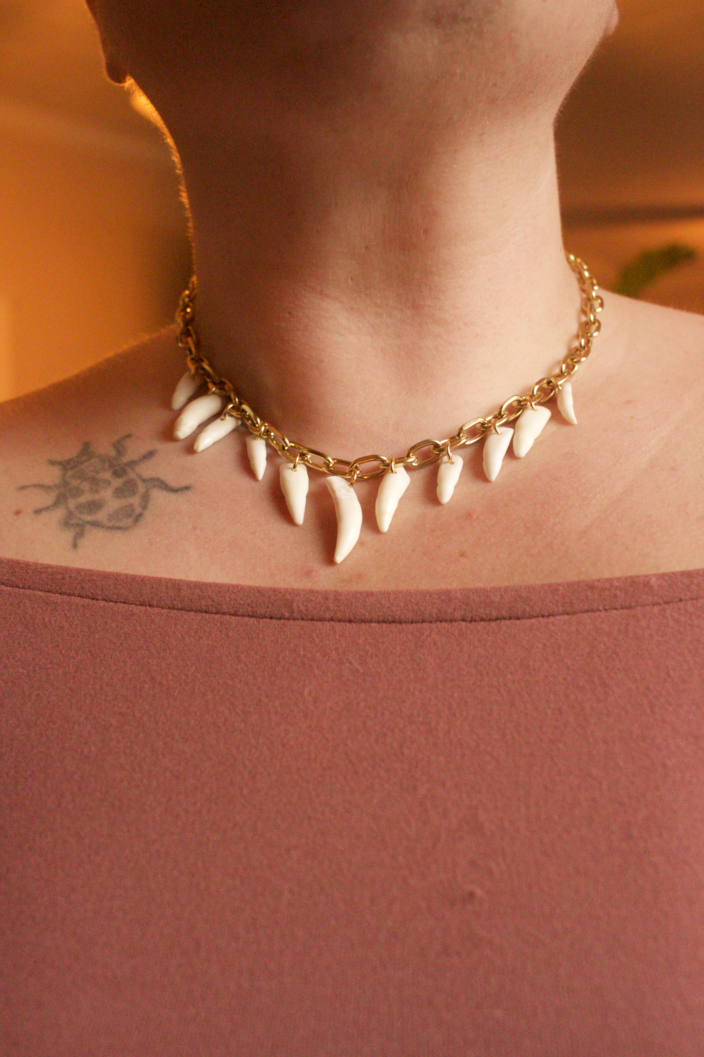 Alligator mississippiensis Charm Necklace