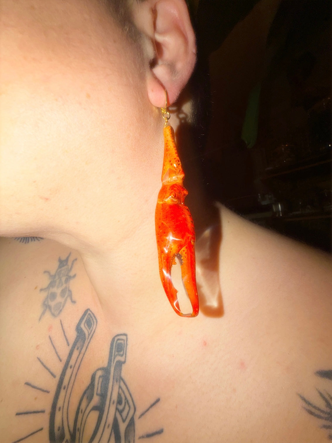 Louisiana Crawfish Earrings