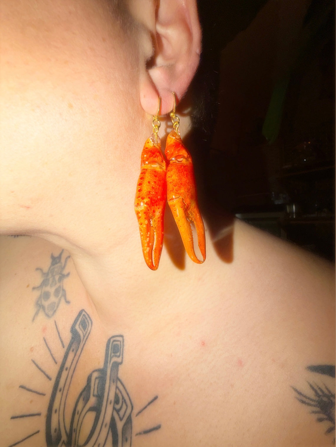Louisiana Crawfish Earrings
