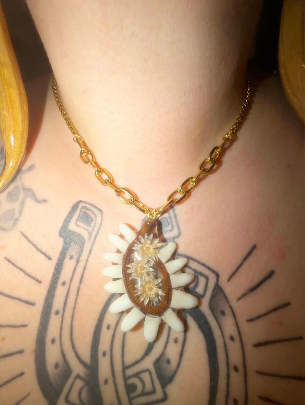 Earthworm Necklace