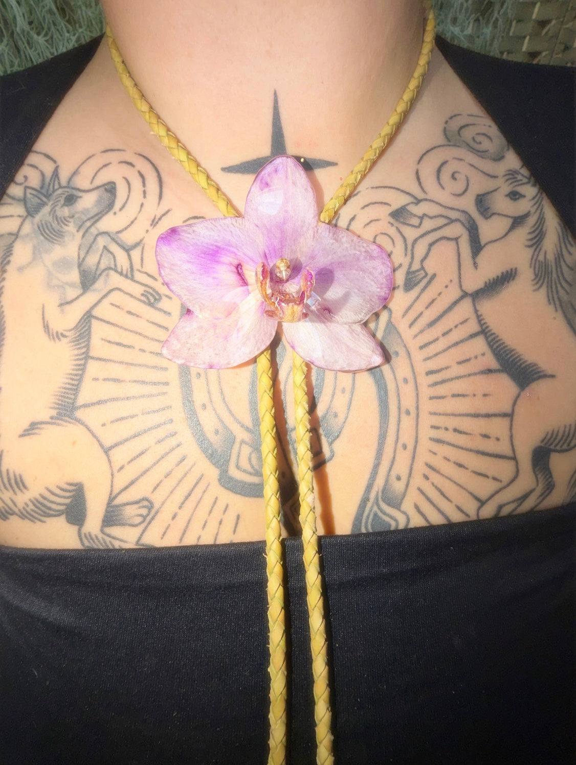 Orchid Bolero Tie