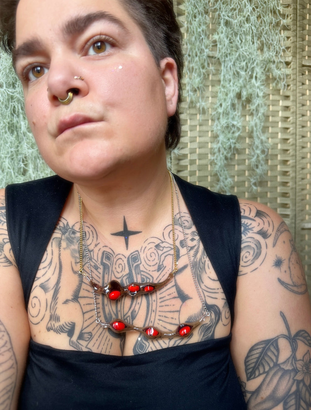 Long Pod Mamou Necklace