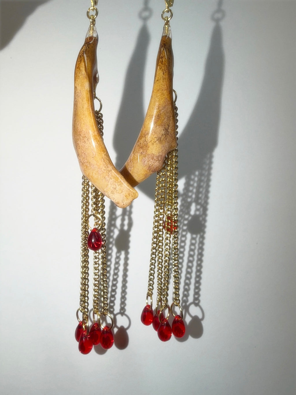 Deer Jaw Earrings