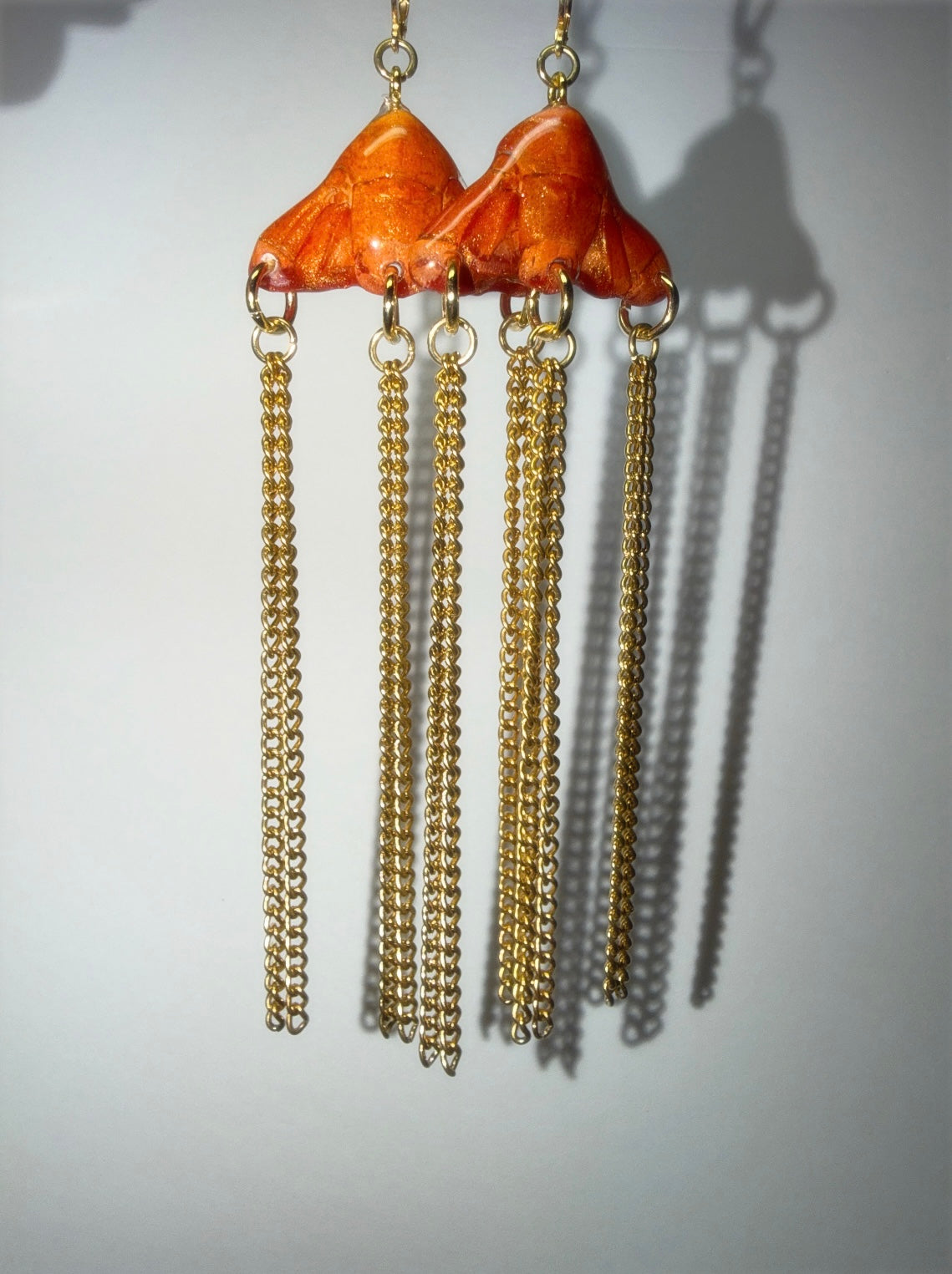 Louisiana Crawfish Tail Earrings