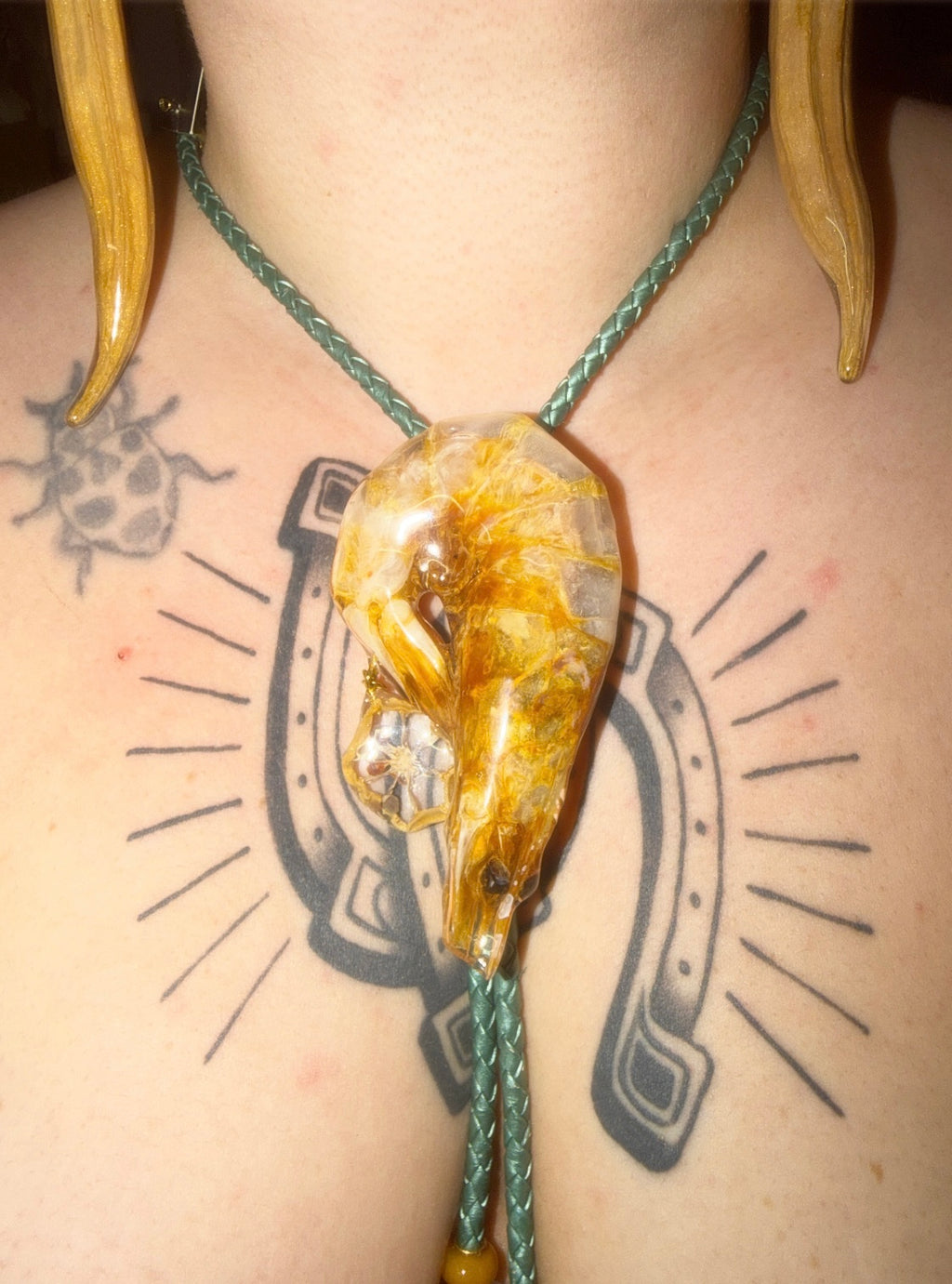 Shrimp & Okra Bolero Tie