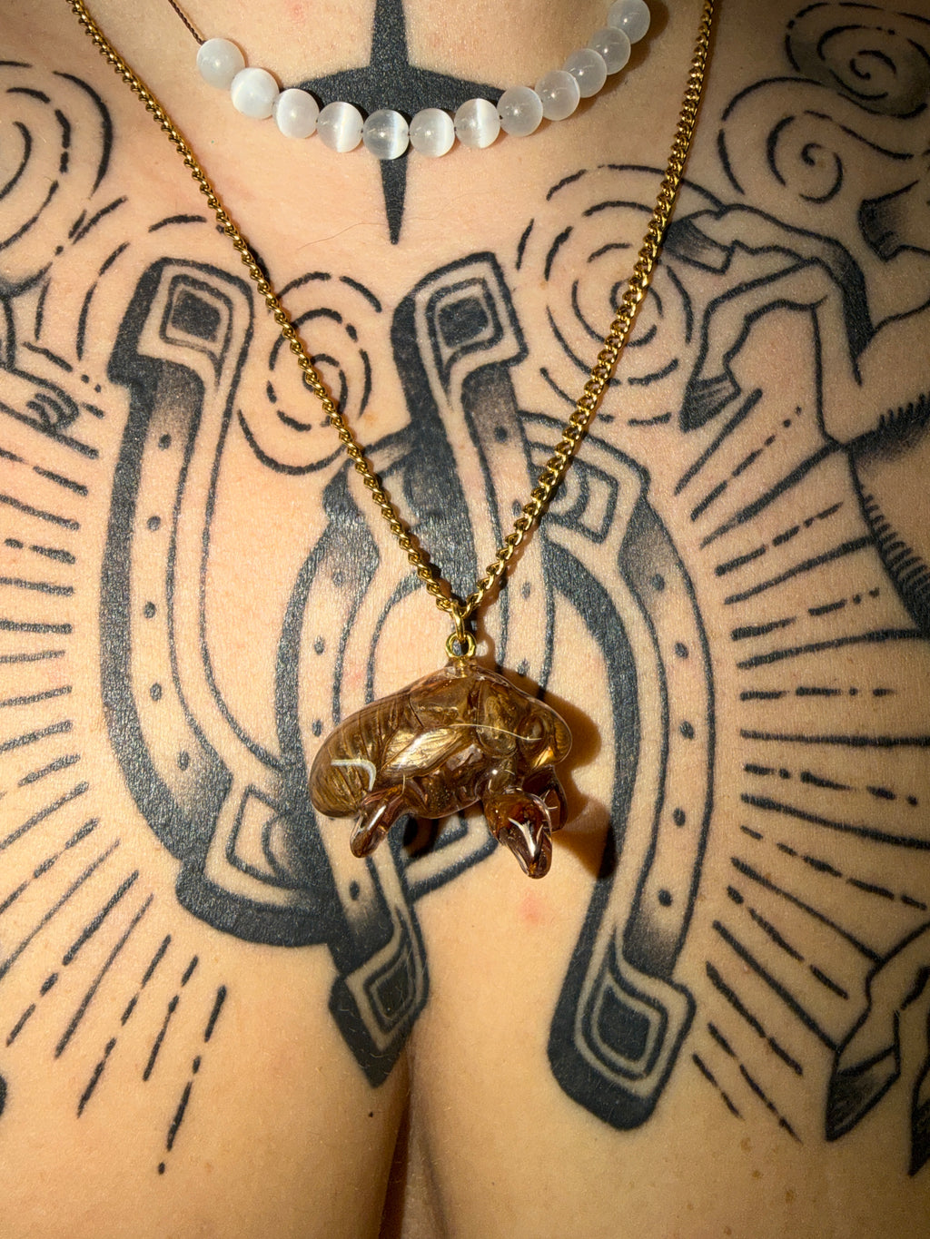 Cicada Shell Necklace
