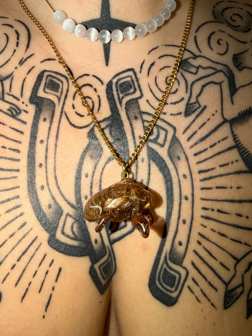 Cicada Shell Necklace