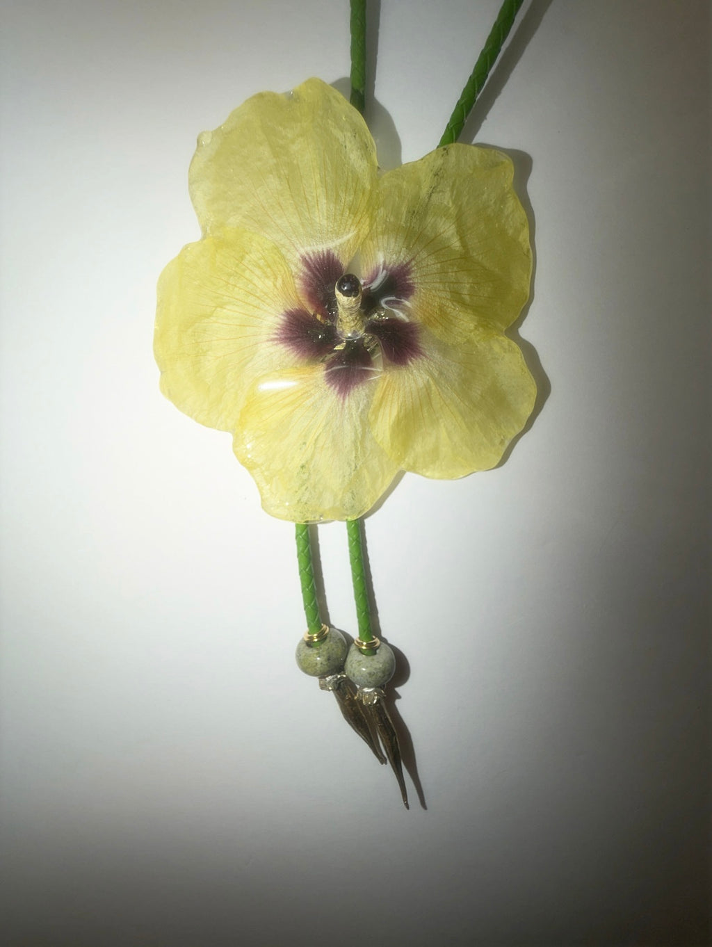 Okra Blossom Bolero Tie