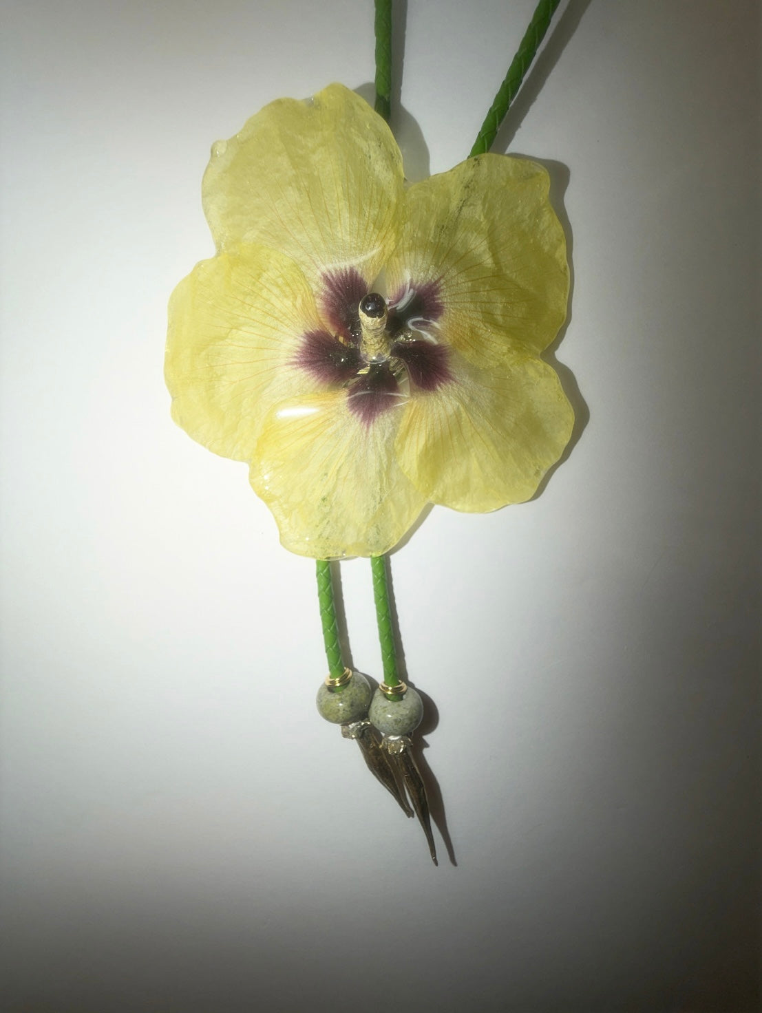 Okra Blossom Bolero Tie