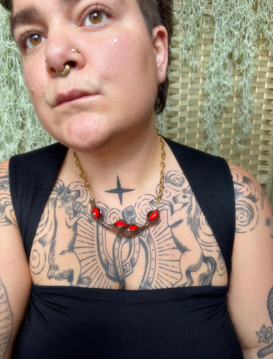 Double Pod Mamou Necklace