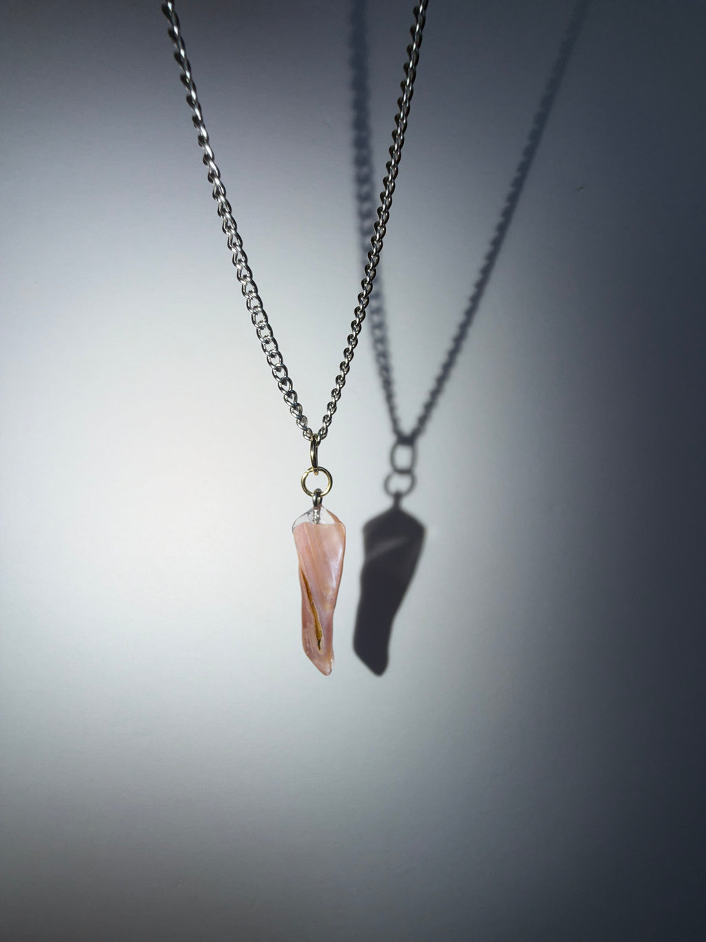 Mussel Shell Pendant Necklace