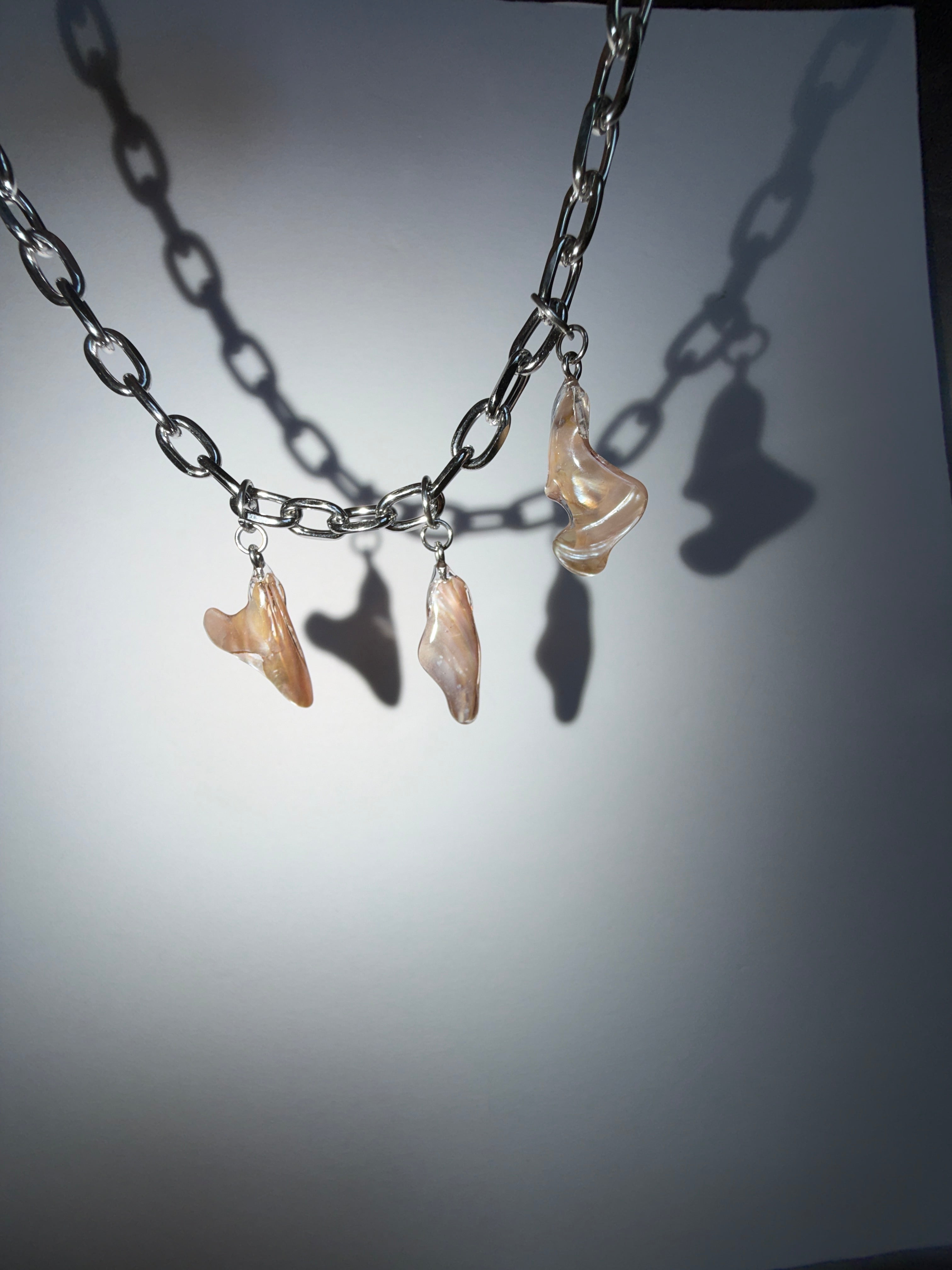 Mussel Shell Charm Necklace