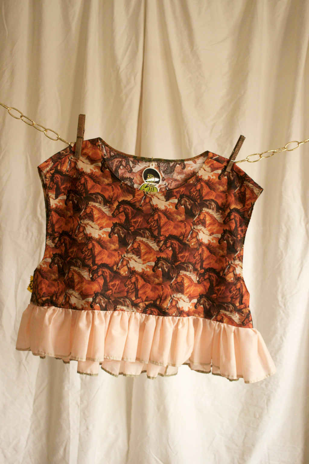M / Cowpoke Smock Top - lucille deux