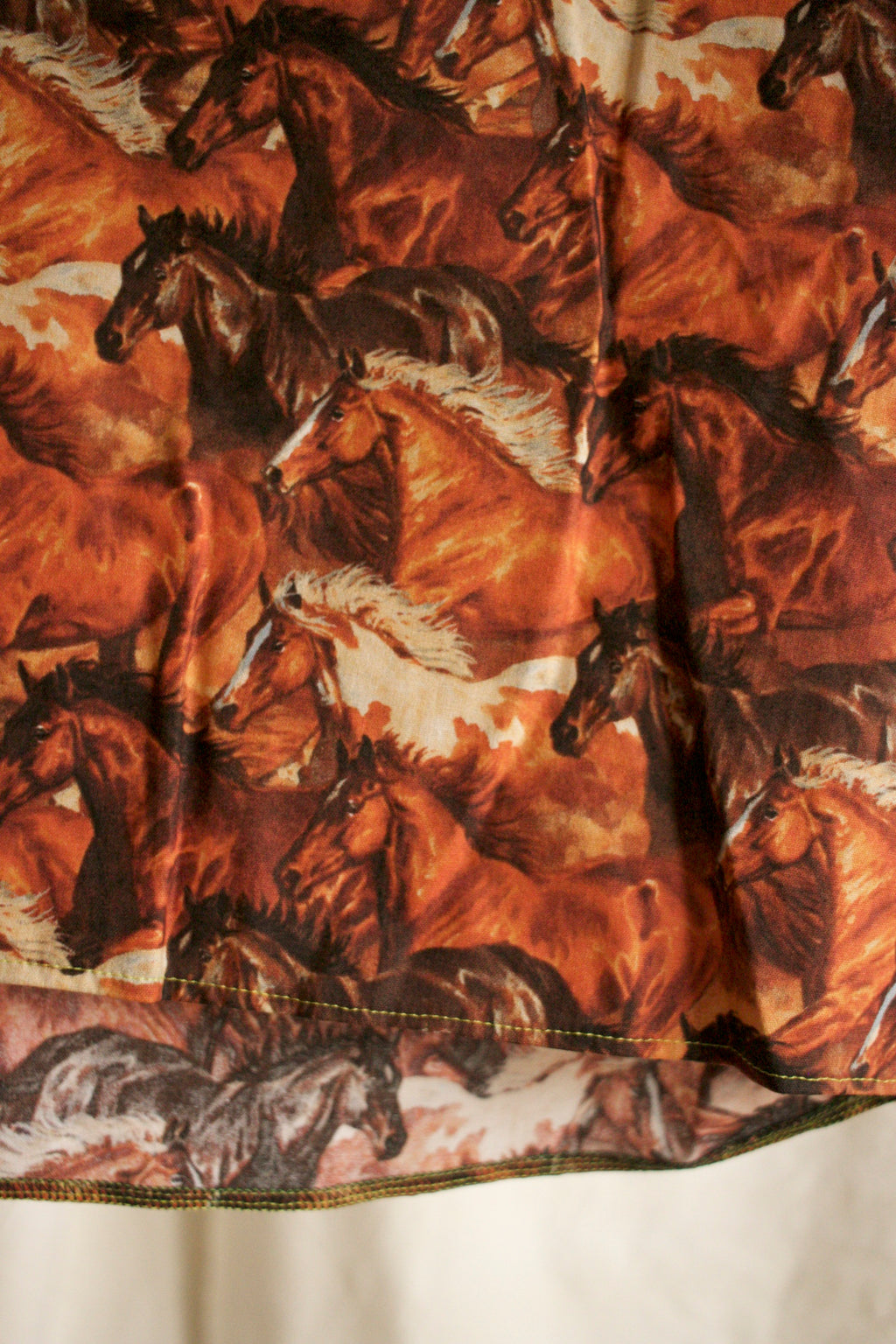 L , XL / Cowpoke Smock Top - lucille