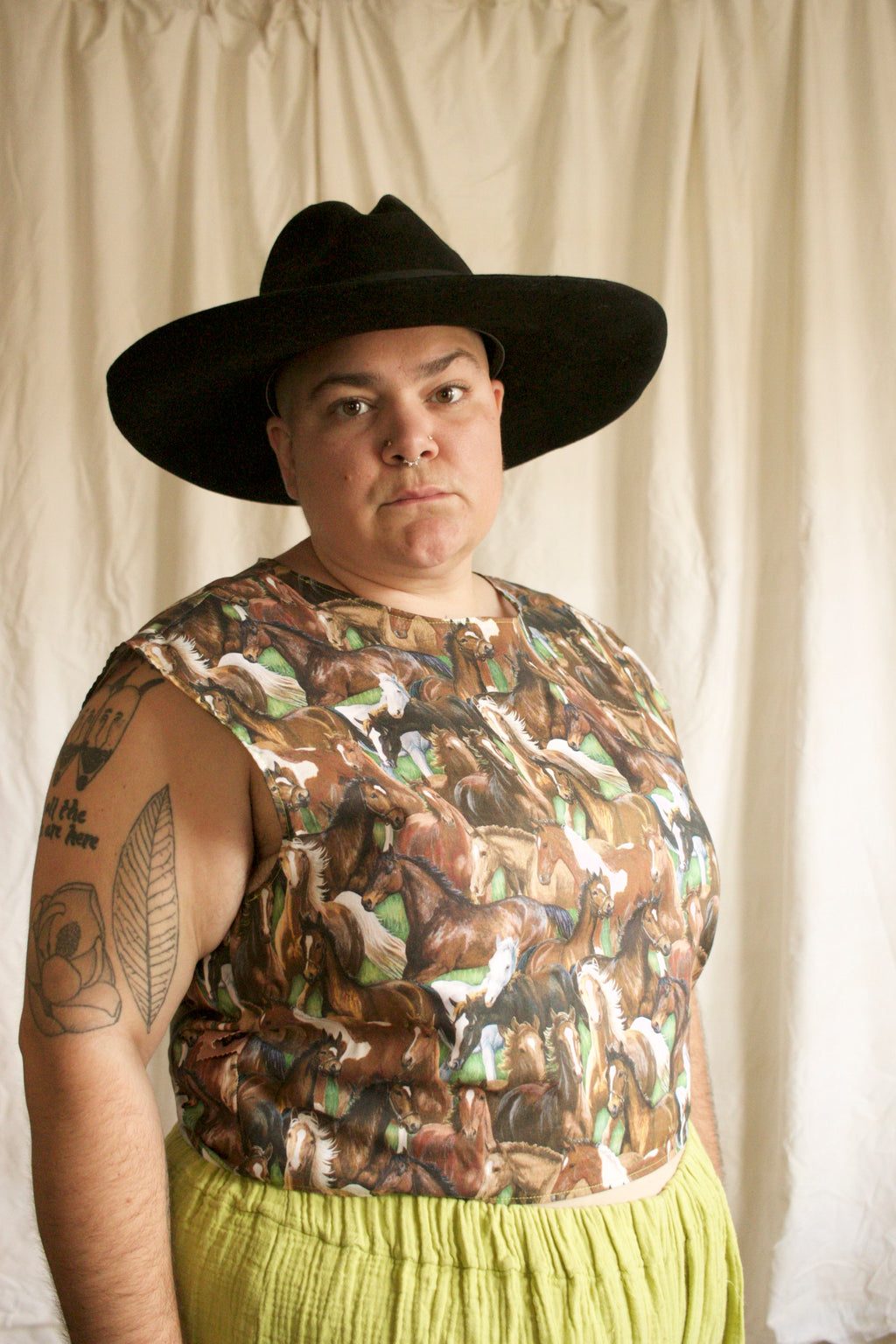Cowpoke Smock Top - nellie