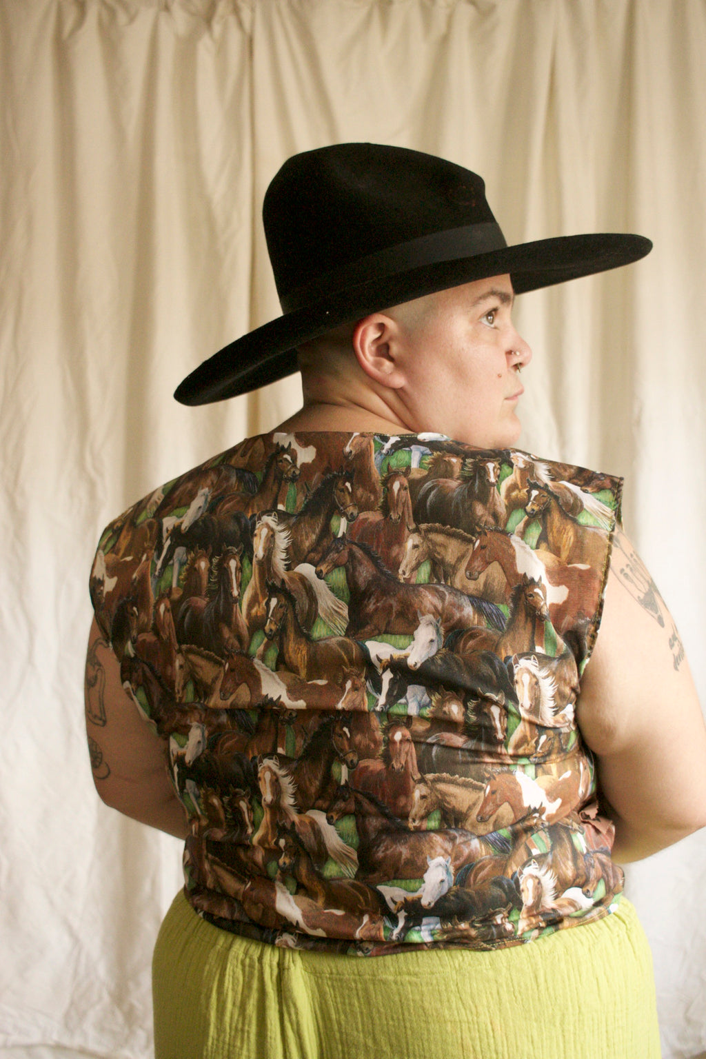 Cowpoke Smock Top - nellie