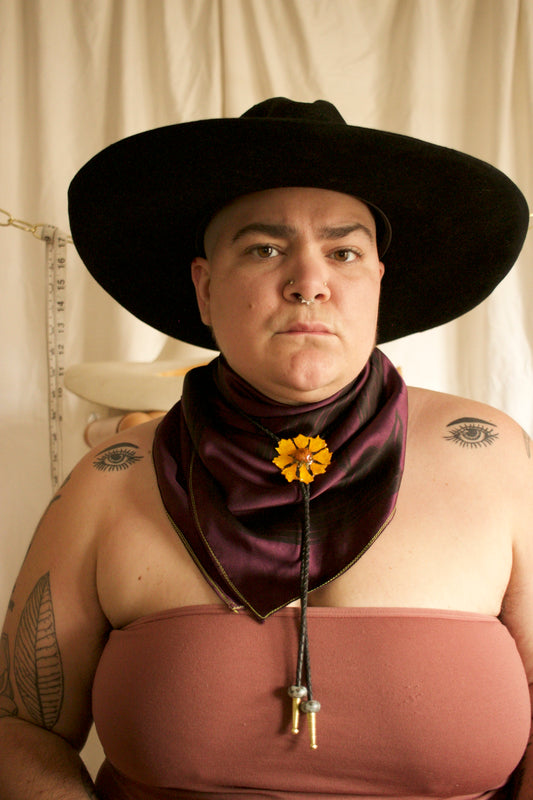 Lanceleaf Coreopsis Bolero Tie - loretta