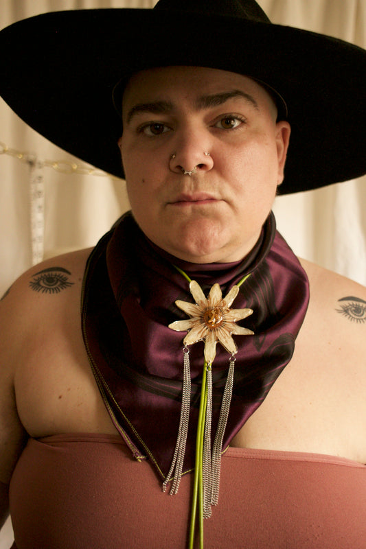 Passionflower Bolero Tie - bonnie
