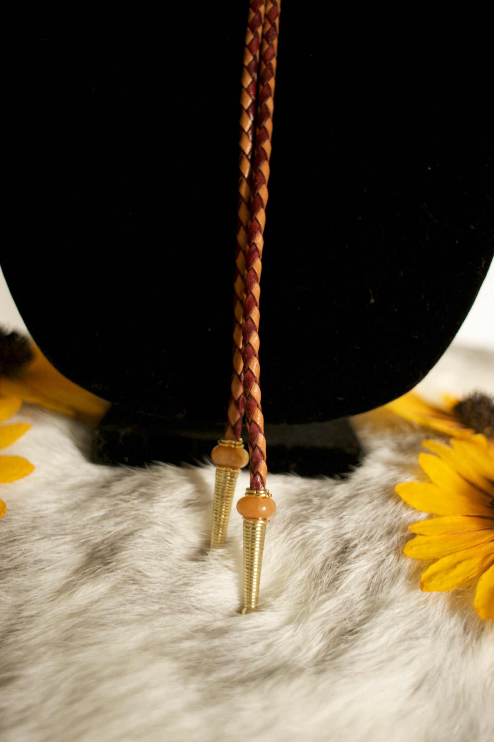 Common Sunflower Bolo Tie