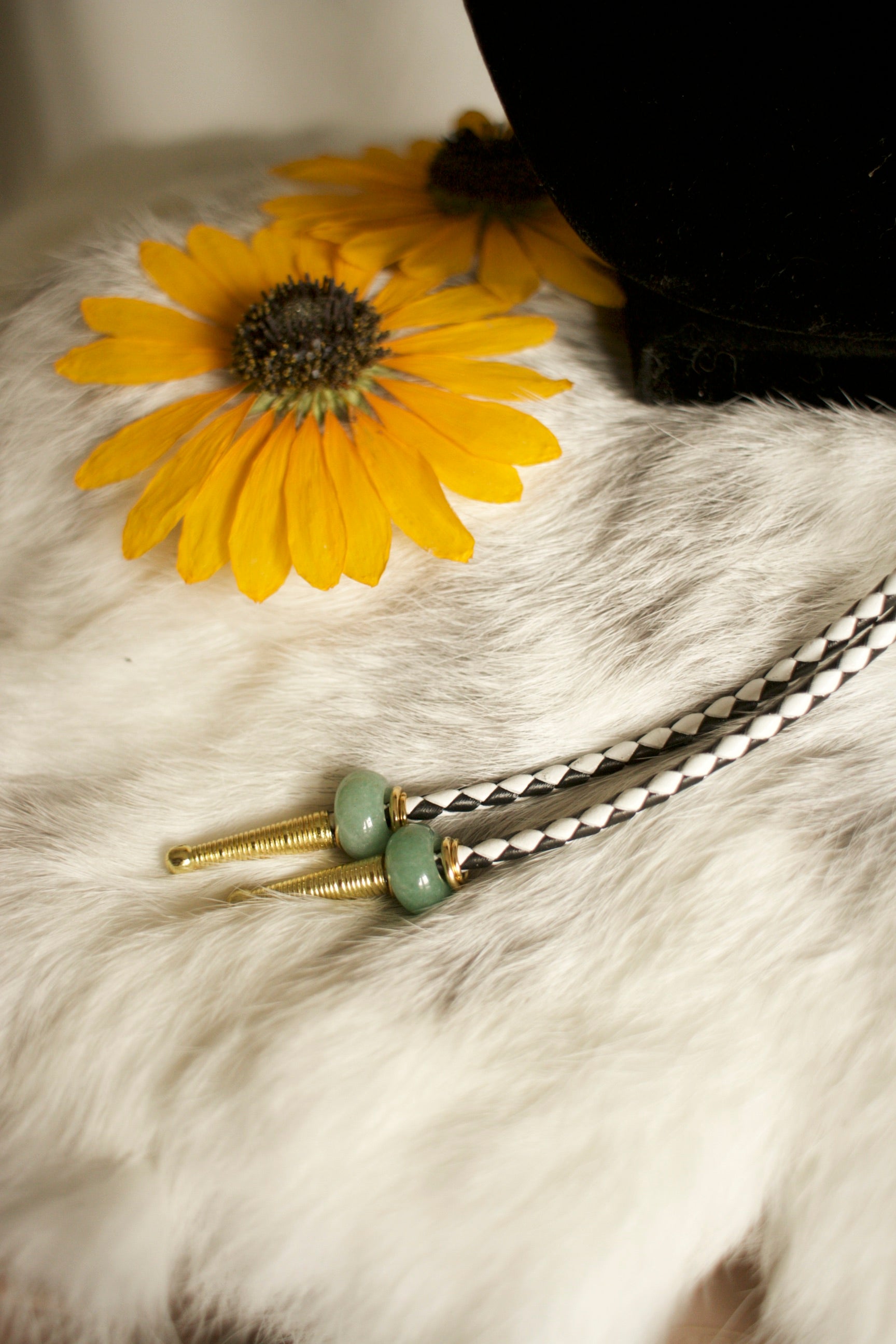 Common Sunflower Bolo Tie