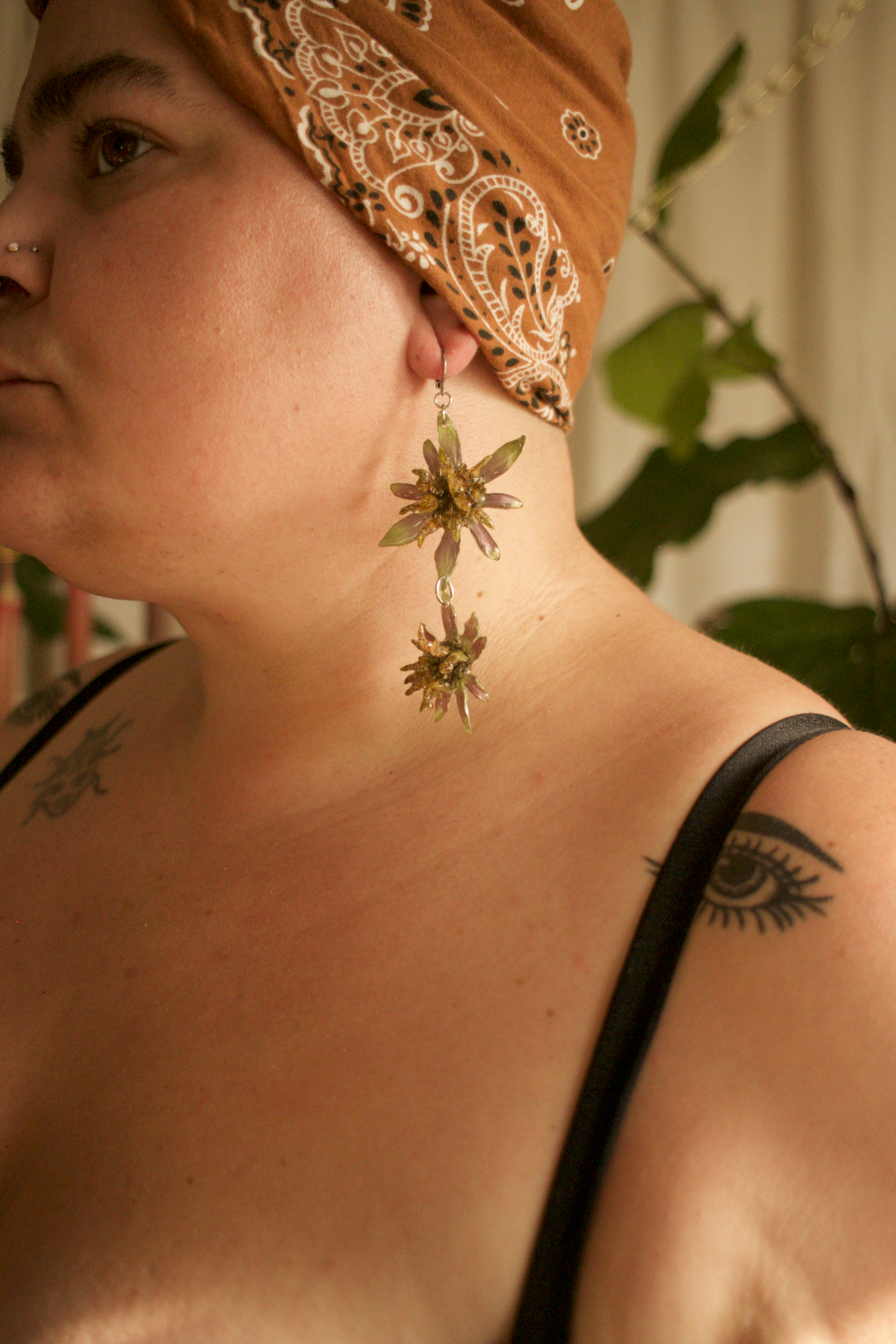 Broadleaf Horsemint Earrings