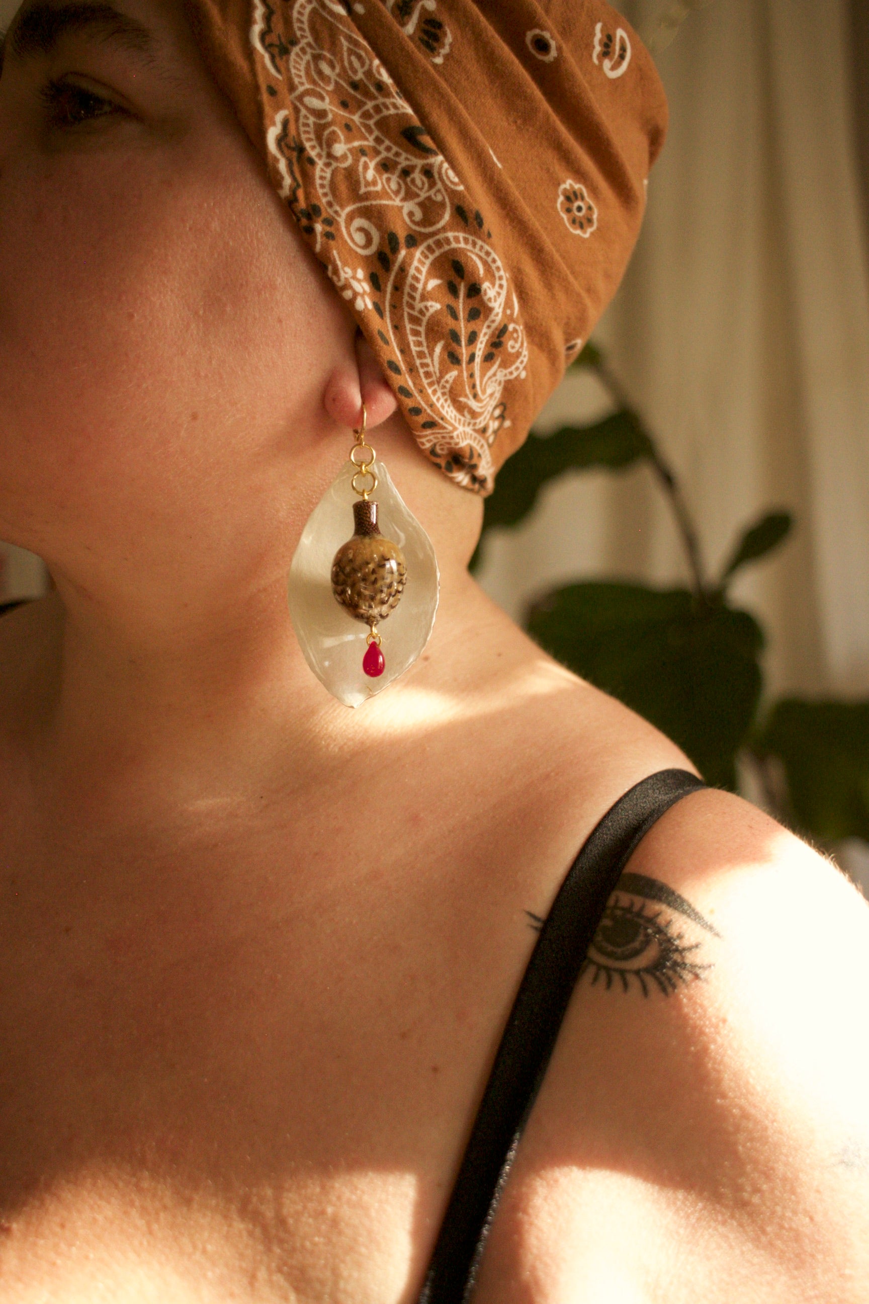 Southern Magnolia Earrings