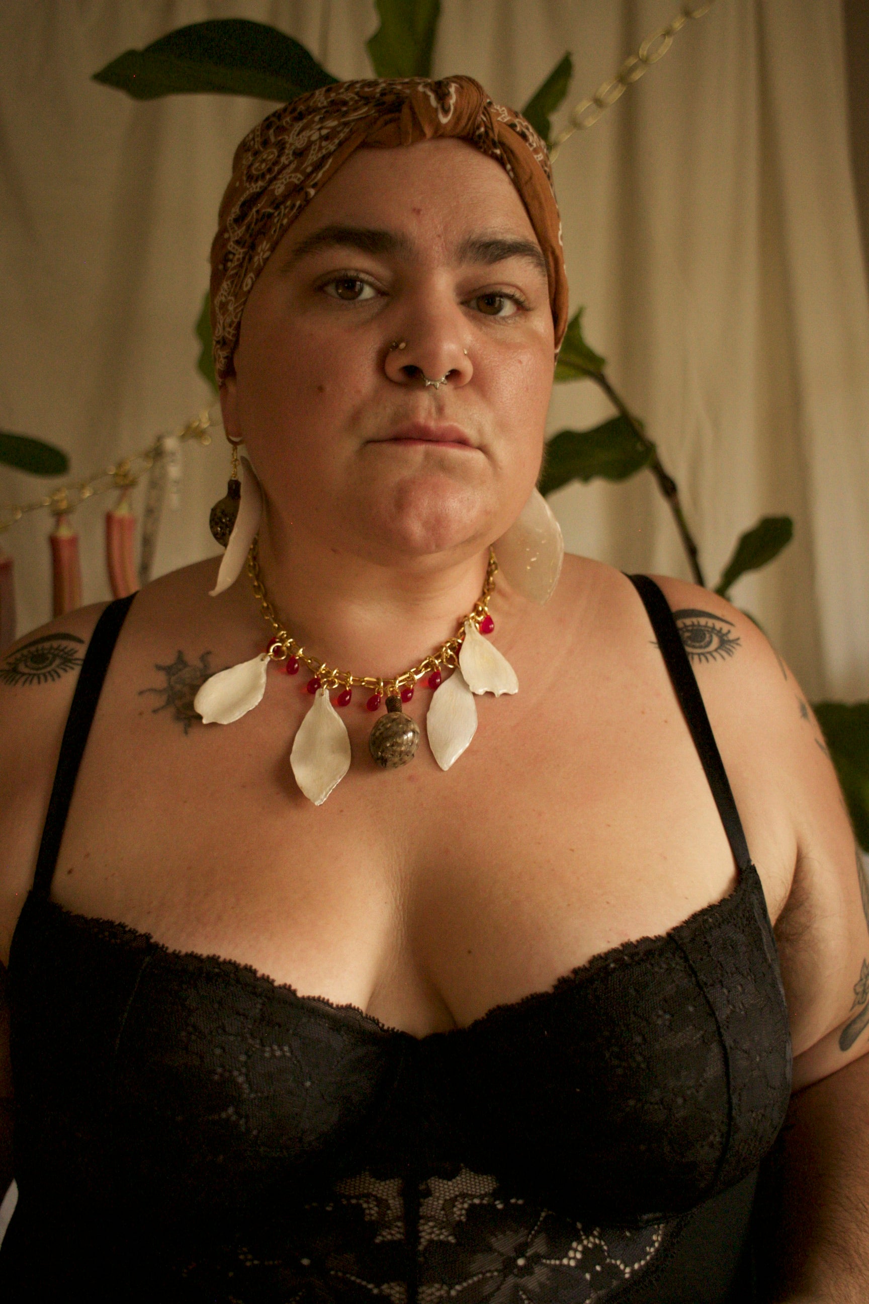 Southern Magnolia Necklace