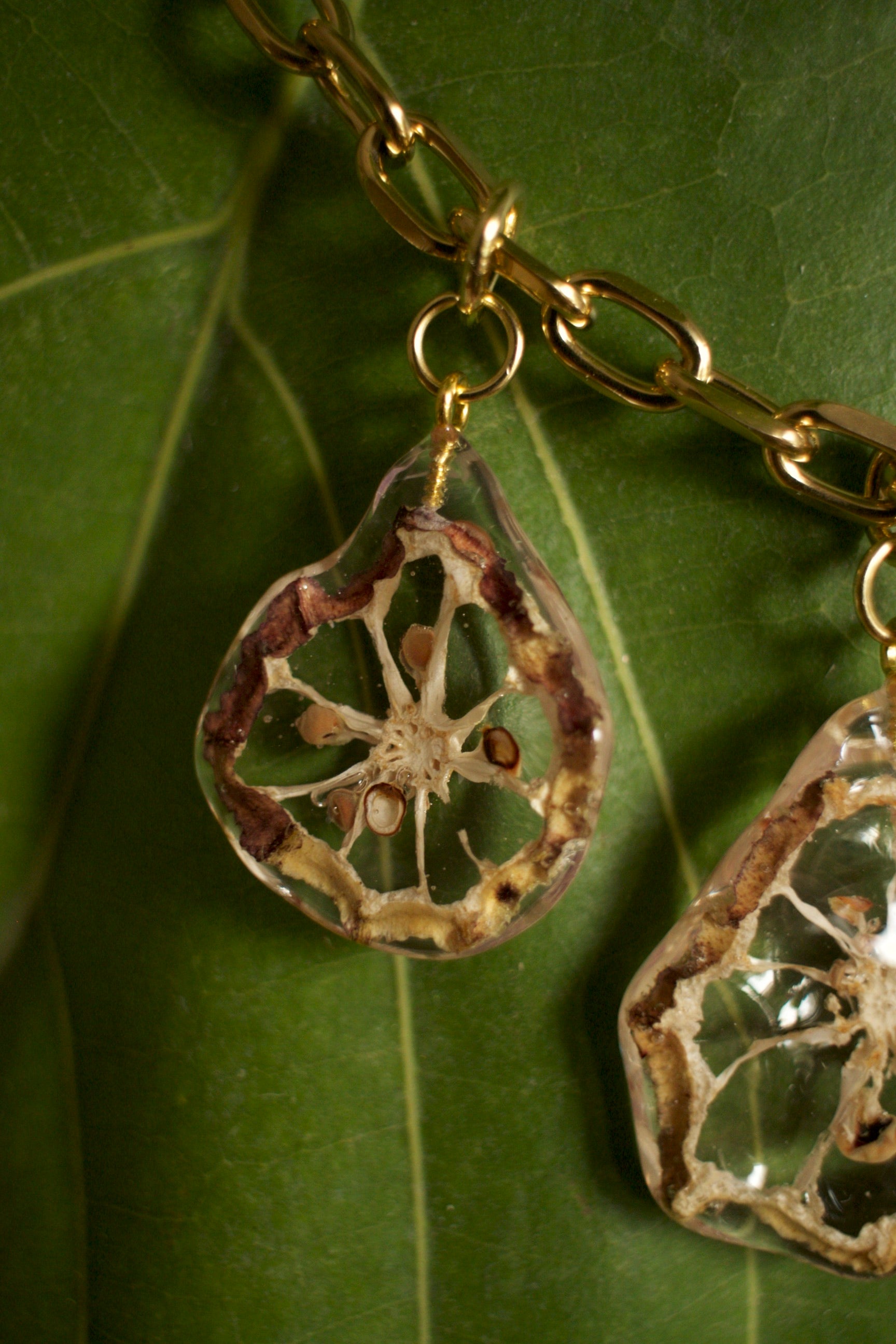 Okra Star Charm Necklace