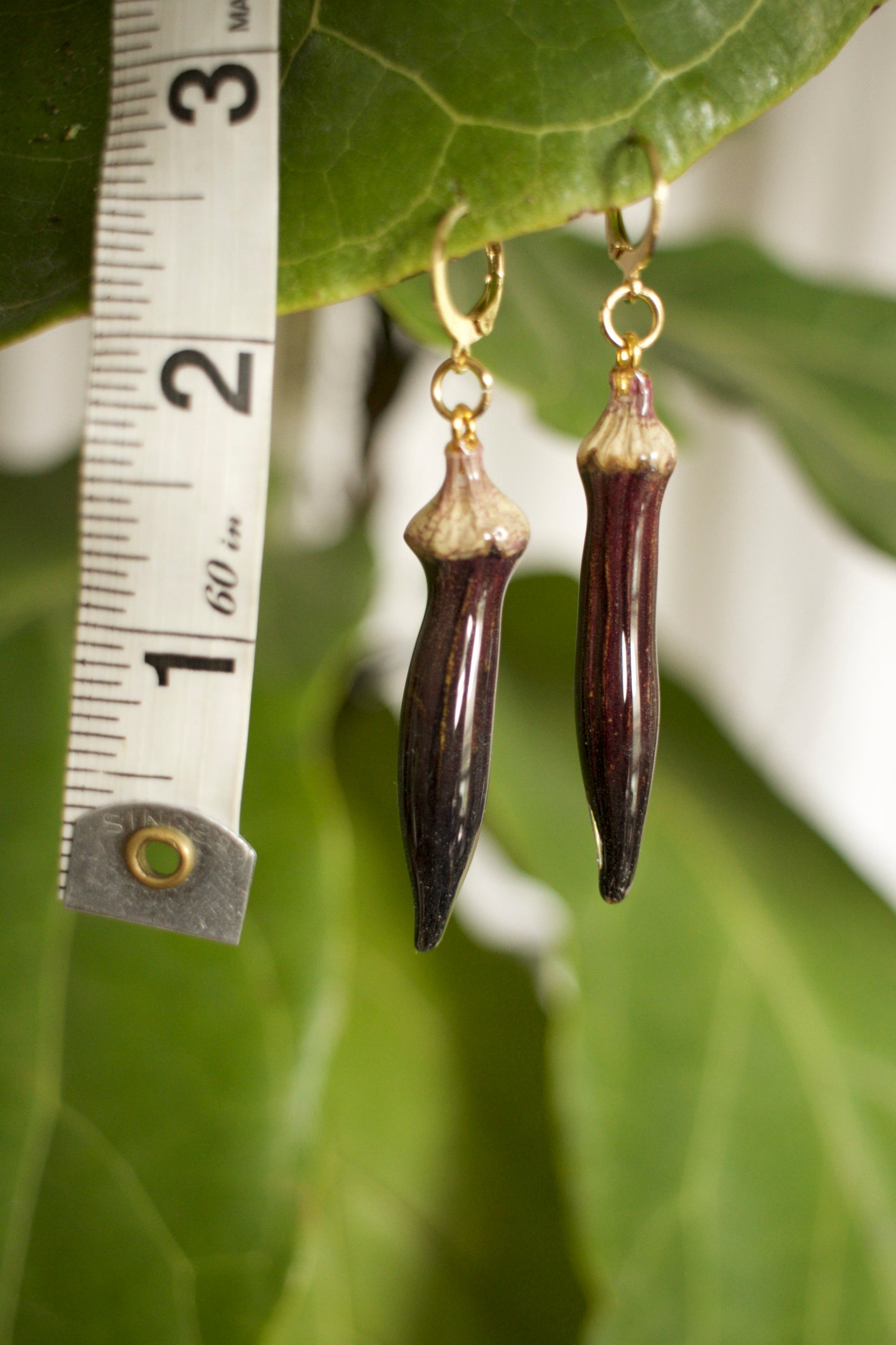 2025 Okra Pod Earrings