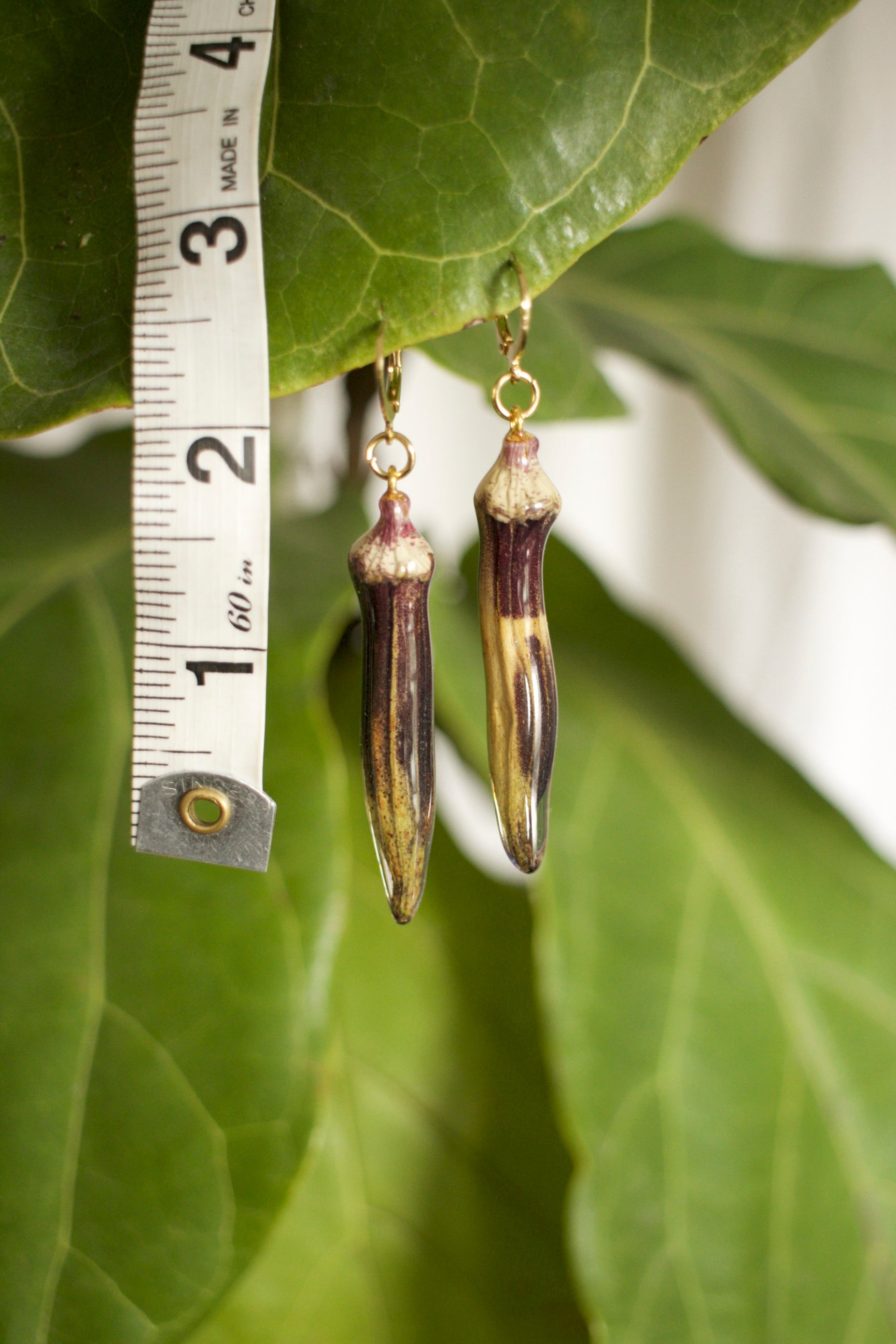 2025 Okra Pod Earrings