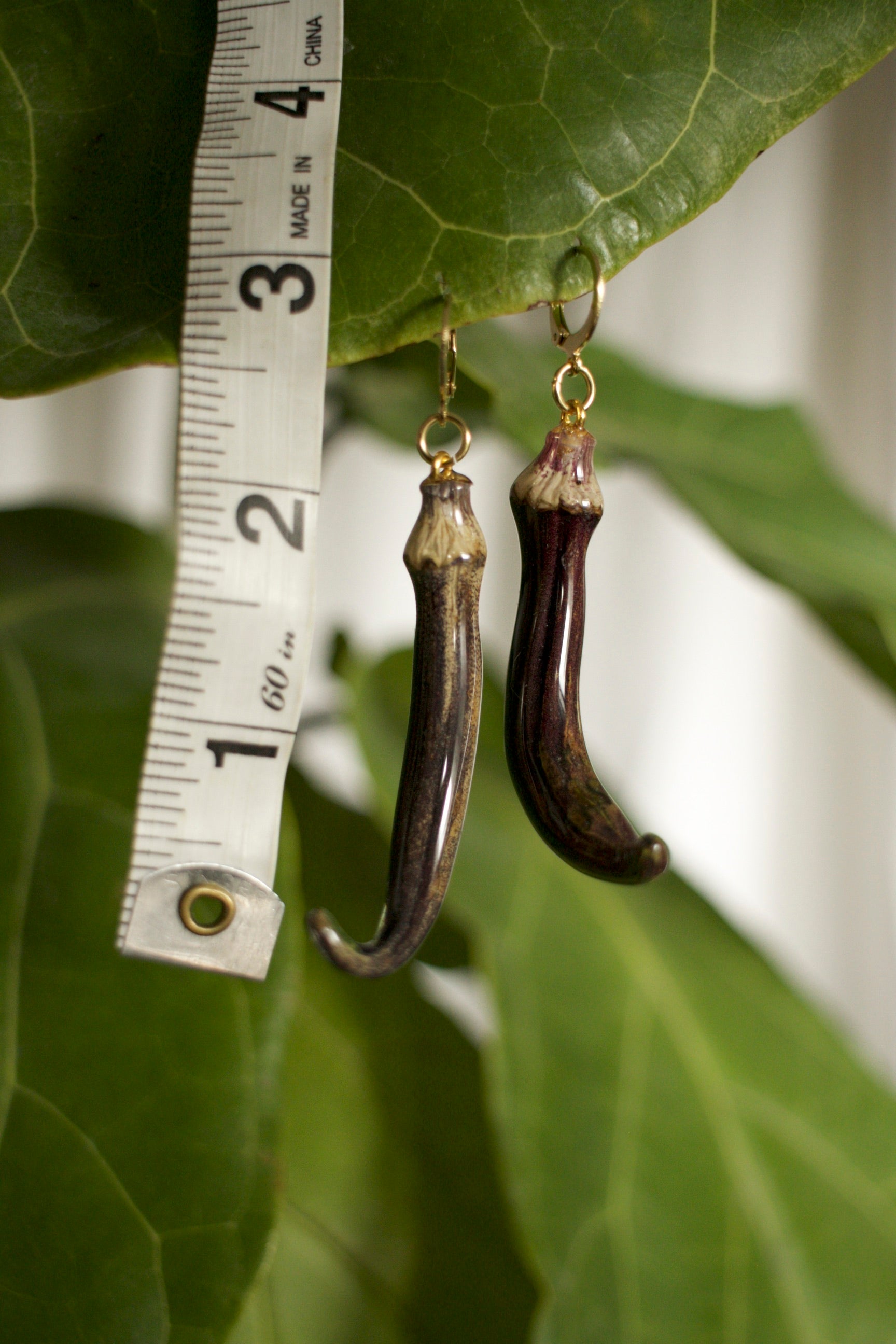 2025 Okra Pod Earrings