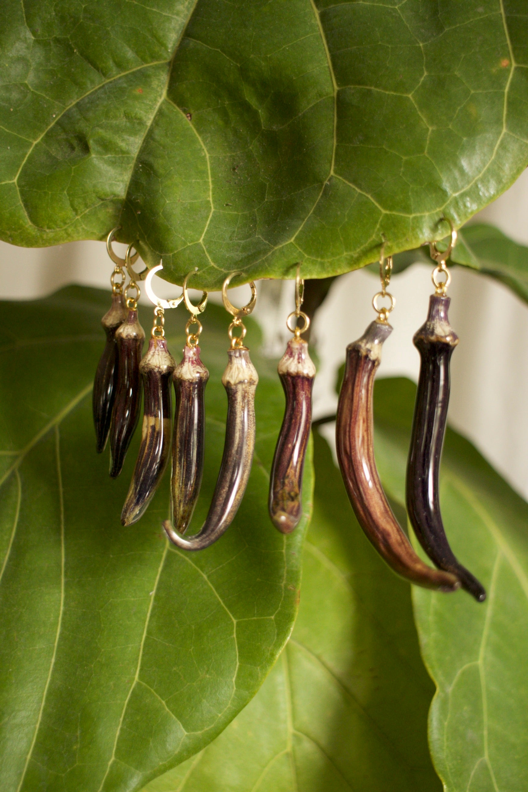 2025 Okra Pod Earrings