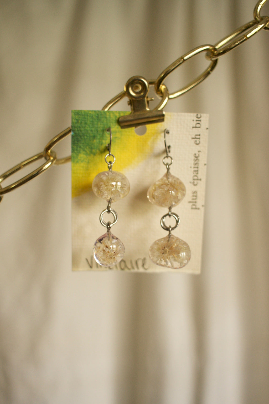 Vinéraire Double Drop Earrings