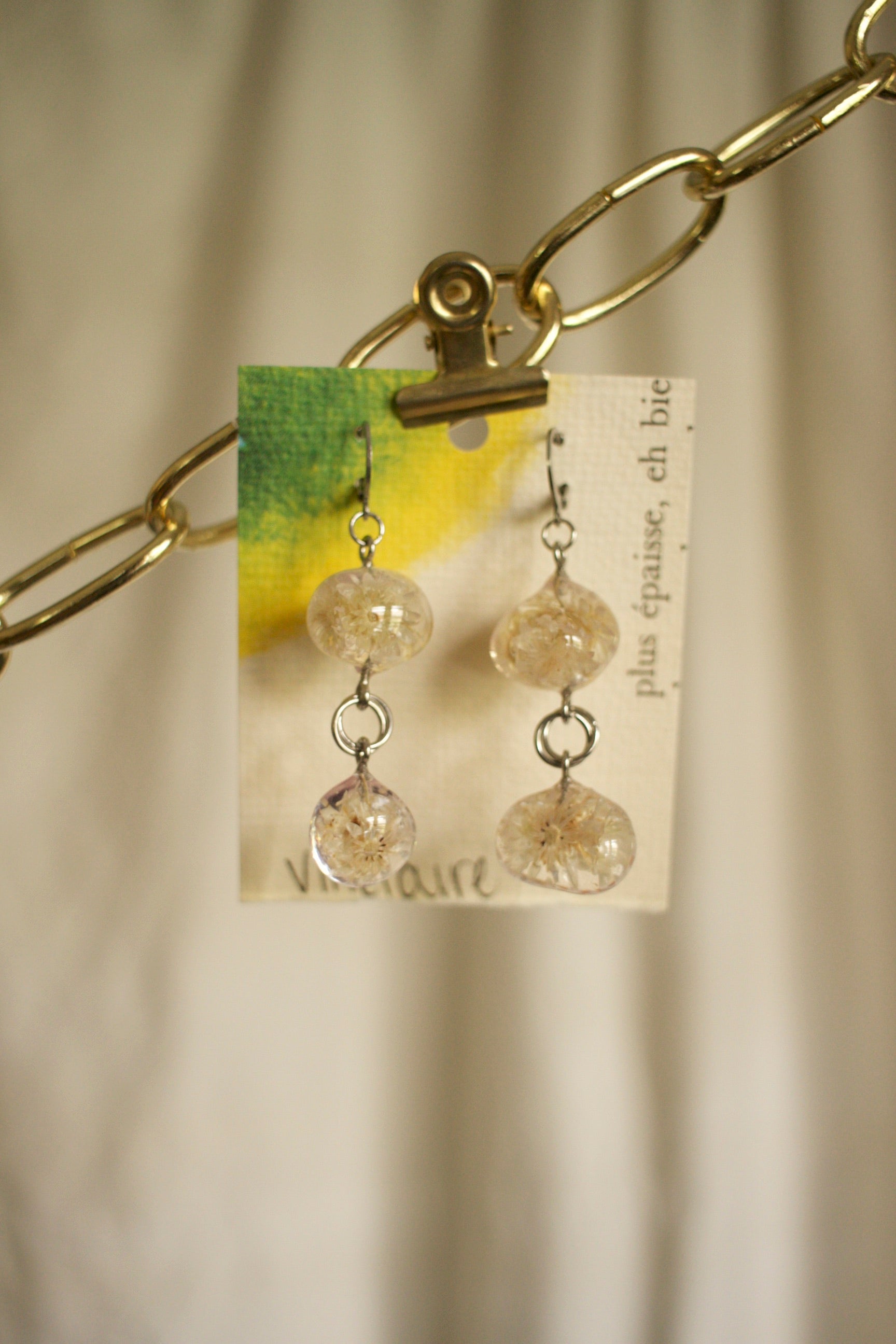 Vinéraire Double Drop Earrings