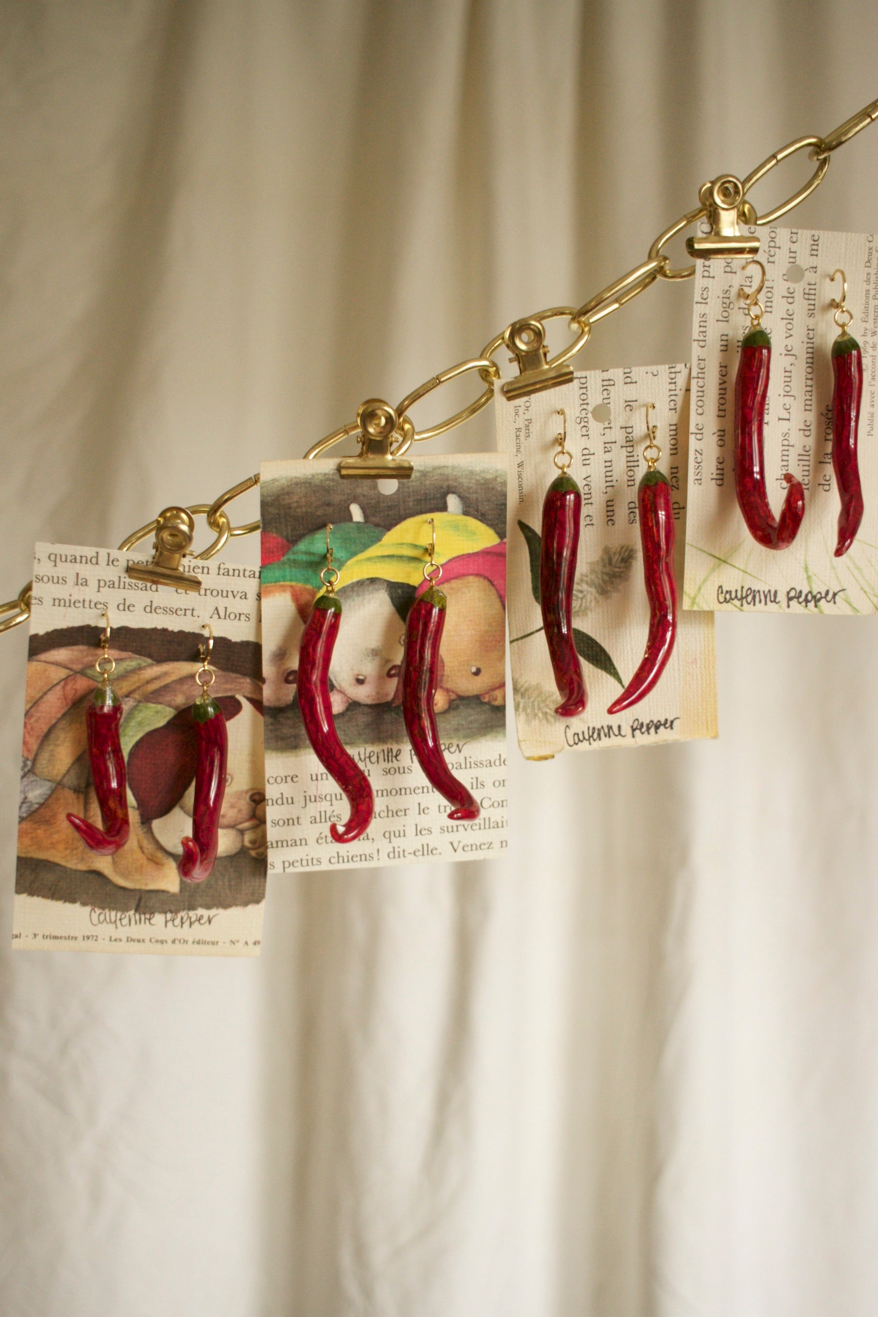 Cayenne Pepper Earrings