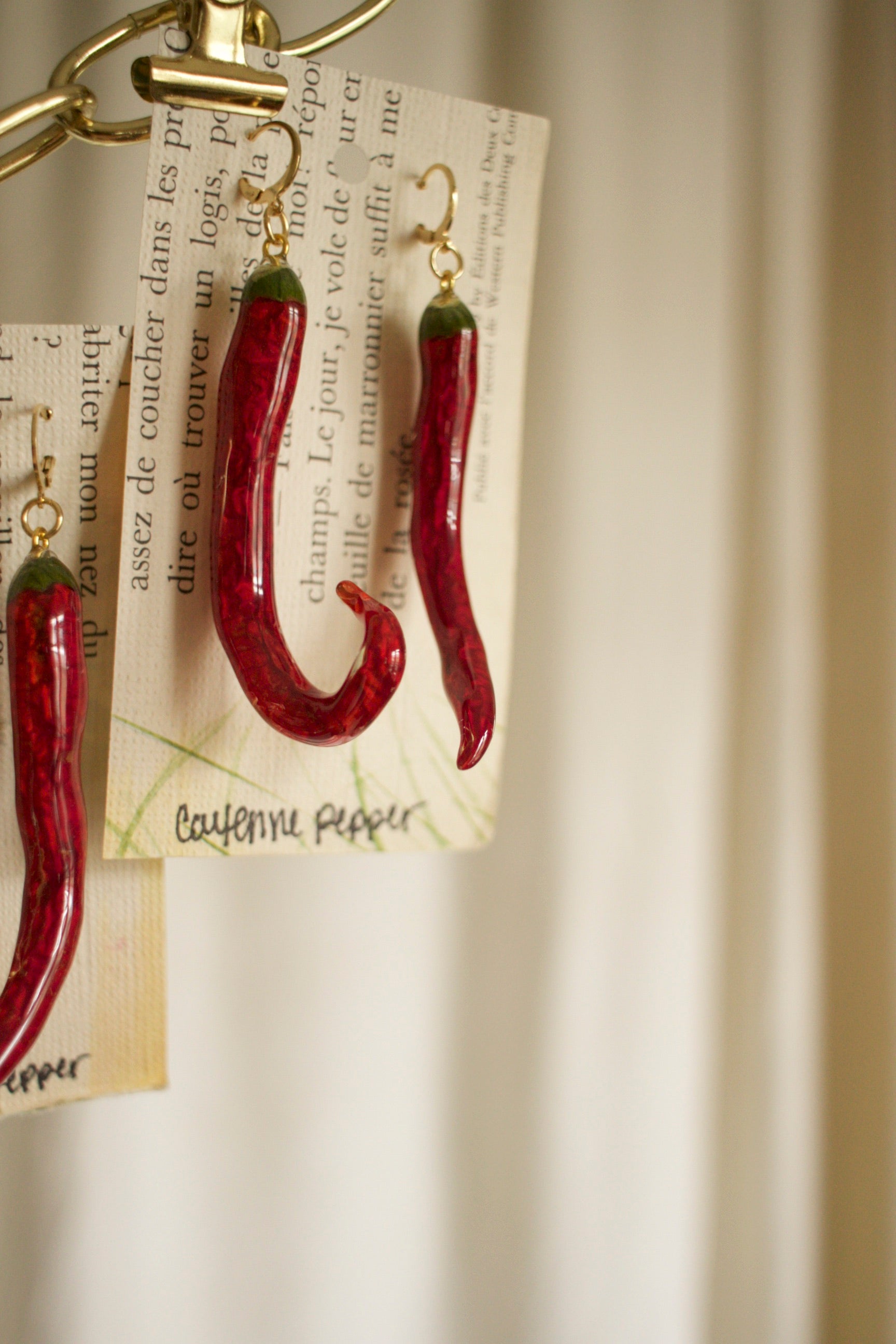 Cayenne Pepper Earrings