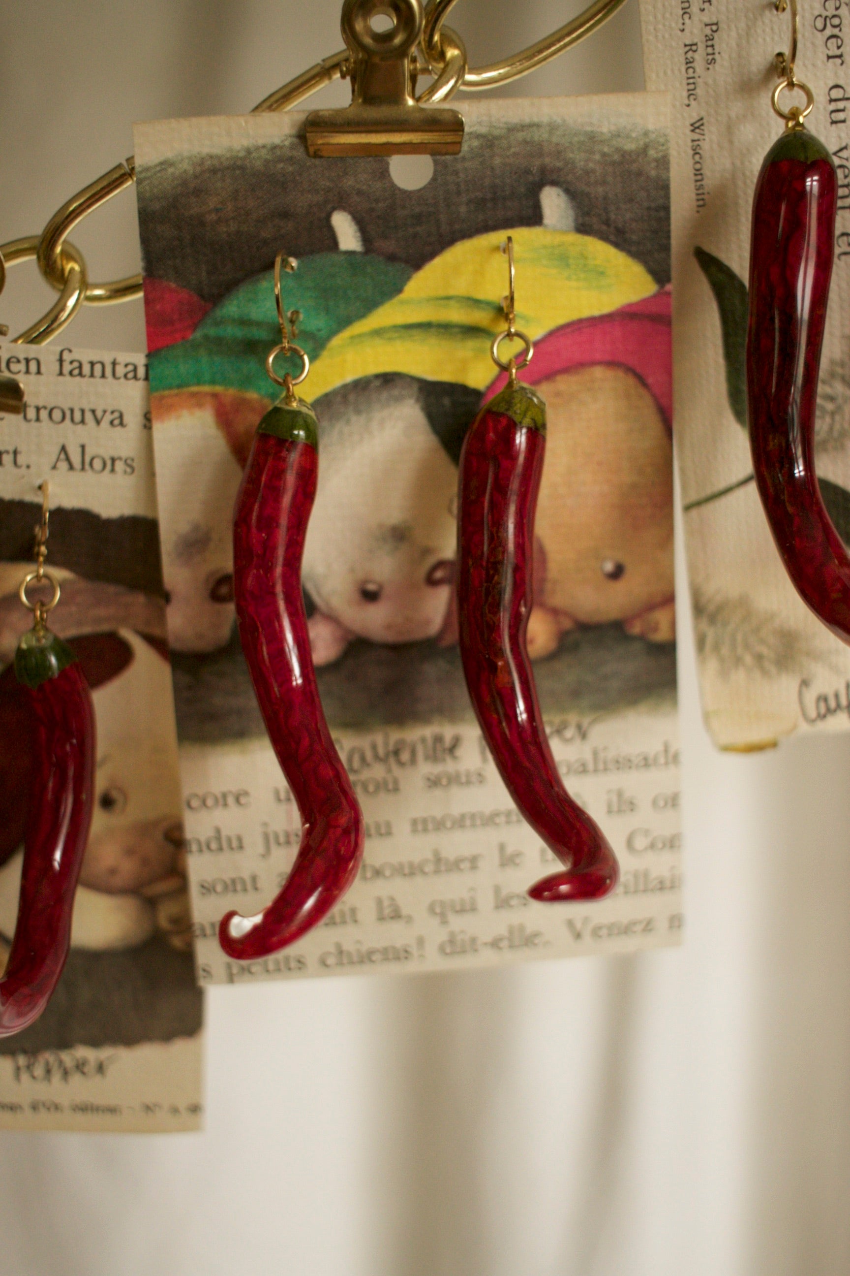 Cayenne Pepper Earrings