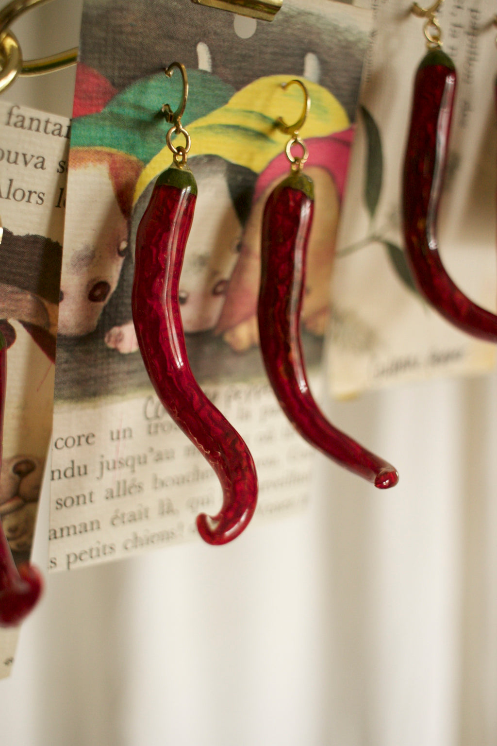 Cayenne Pepper Earrings