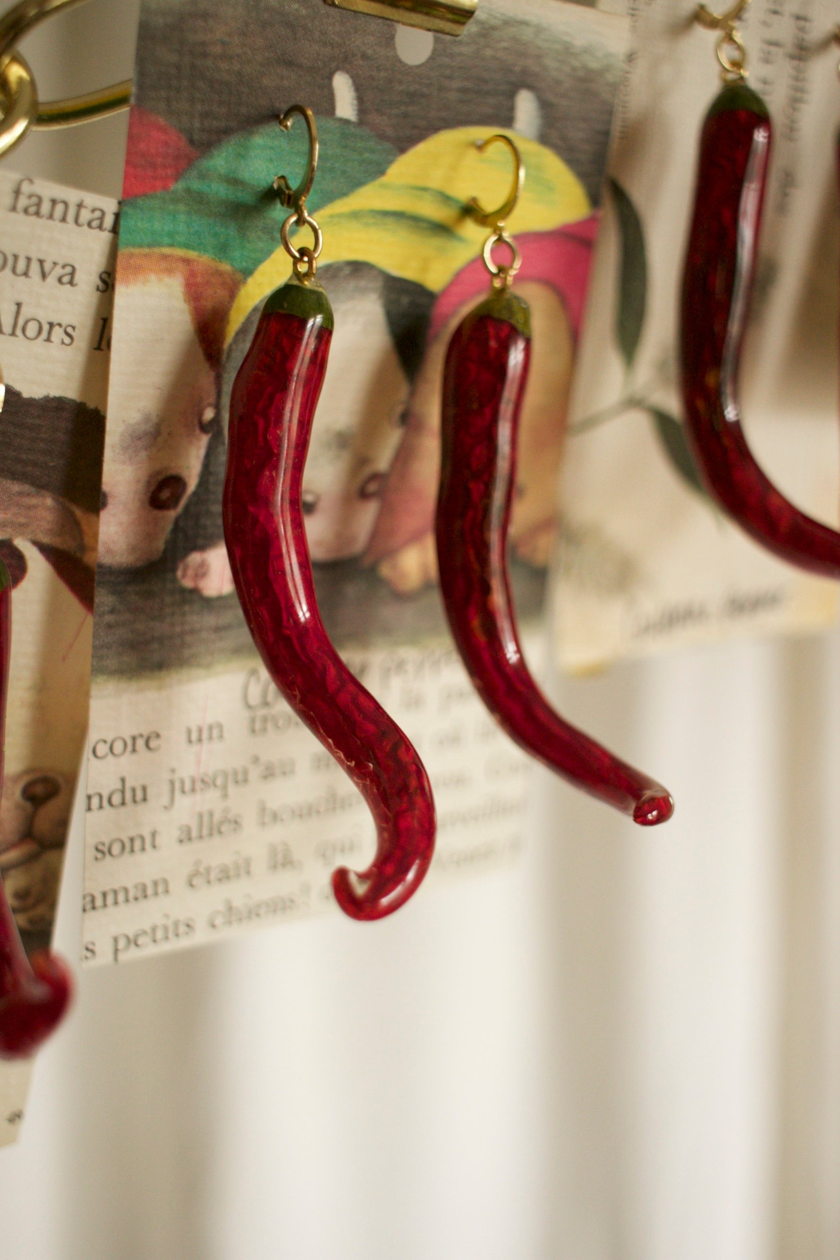 Cayenne Pepper Earrings