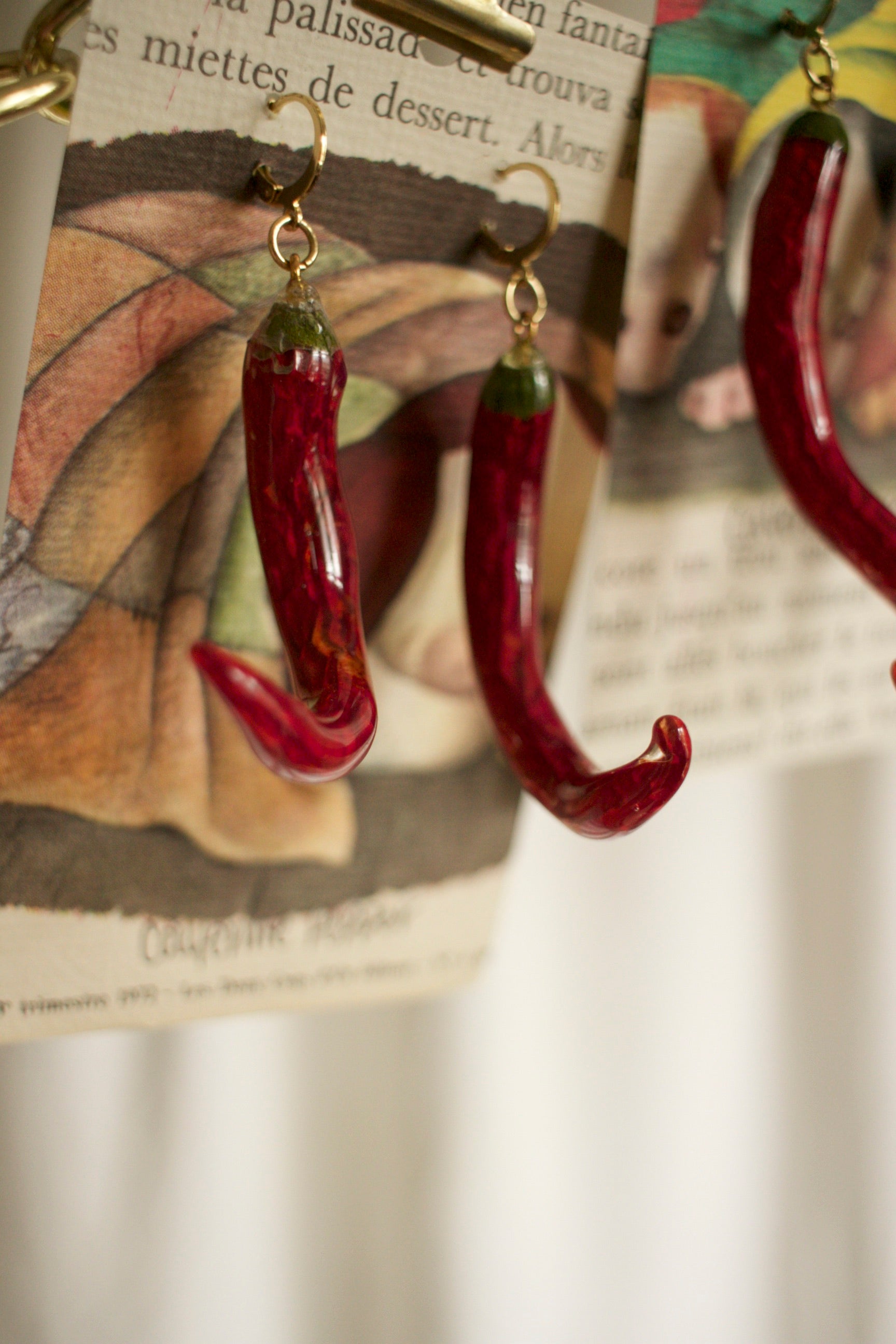 Cayenne Pepper Earrings
