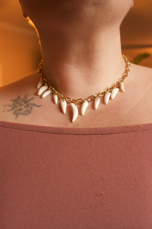 Alligator mississippiensis Charm Necklace